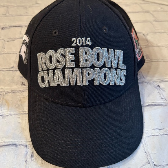 OFFICIAL LOCKER ROOM NIKE MICHIGAN STATE SPARTANS (2014) ROSE BOWL CAP O/S - Picture 4 of 6